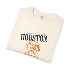 Comfort Colors Houston Dash T-Shirt: Retro Soccer Fan Apparel image 4
