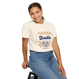 Seattle Reign FC T-Shirt: Comfort Colors Retro Soccer Tee image 5