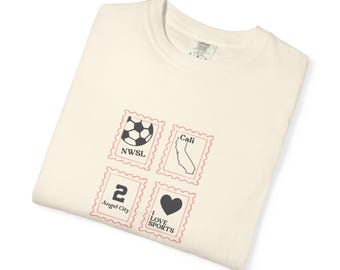 Comfort Colors Angel City FC T-Shirt: Retro Soccer Fan Apparel