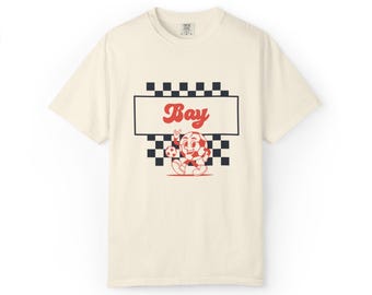 Bay FC Checker T-Shirt: Comfort Colors Retro Soccer Fan Apparel