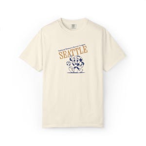 Seattle Reign FC T-Shirt: Comfort Colors Retro Soccer Tee Bild 1