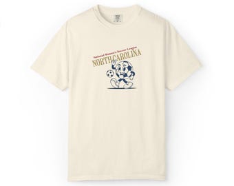 Comfort Colors North Carolina Courage T-Shirt: Retro Soccer Fan Apparel