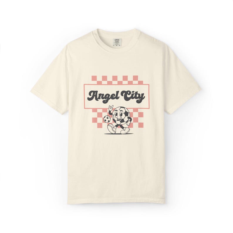 Camiseta del Angel City FC: Camiseta de fútbol retro con colores cómodos imagen 1