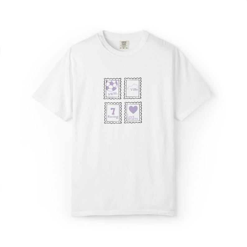 Racing Louisville FC T-Shirt: Comfort Colors Retro Soccer Tee image 3