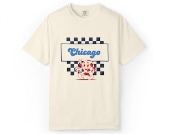 Chicago Stars FC T-Shirt: Retro Checkerboard Soccer Tee