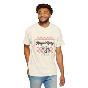 Camiseta del Angel City FC: Camiseta de fútbol retro con colores cómodos imagen 4