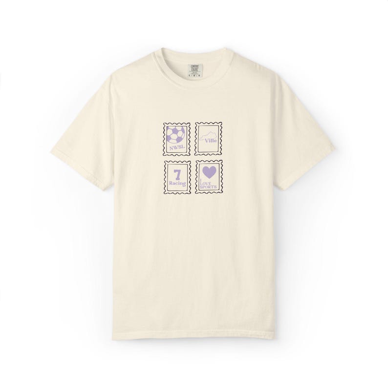 Racing Louisville FC T-Shirt: Comfort Colors Retro Soccer Tee image 2