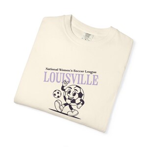Racing Louisville FC T-Shirt: Comfort Colors Retro Soccer Tee image 3