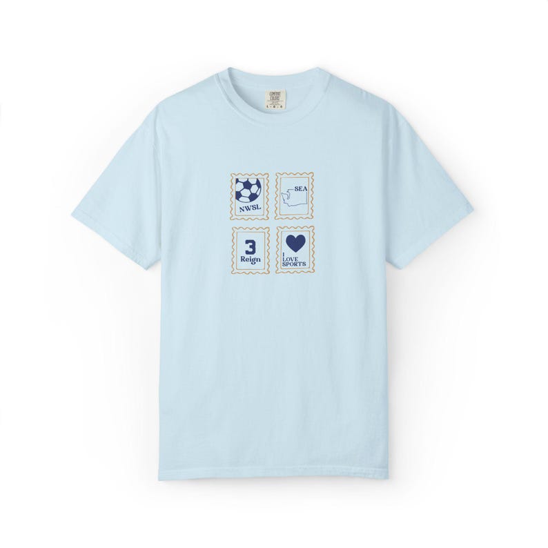 Camiseta del Seattle Reign FC: Camiseta de fútbol retro con colores cómodos imagen 5
