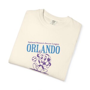 Comfort Colors Orlando Pride T-Shirt: Retro Soccer Fan Apparel immagine 4