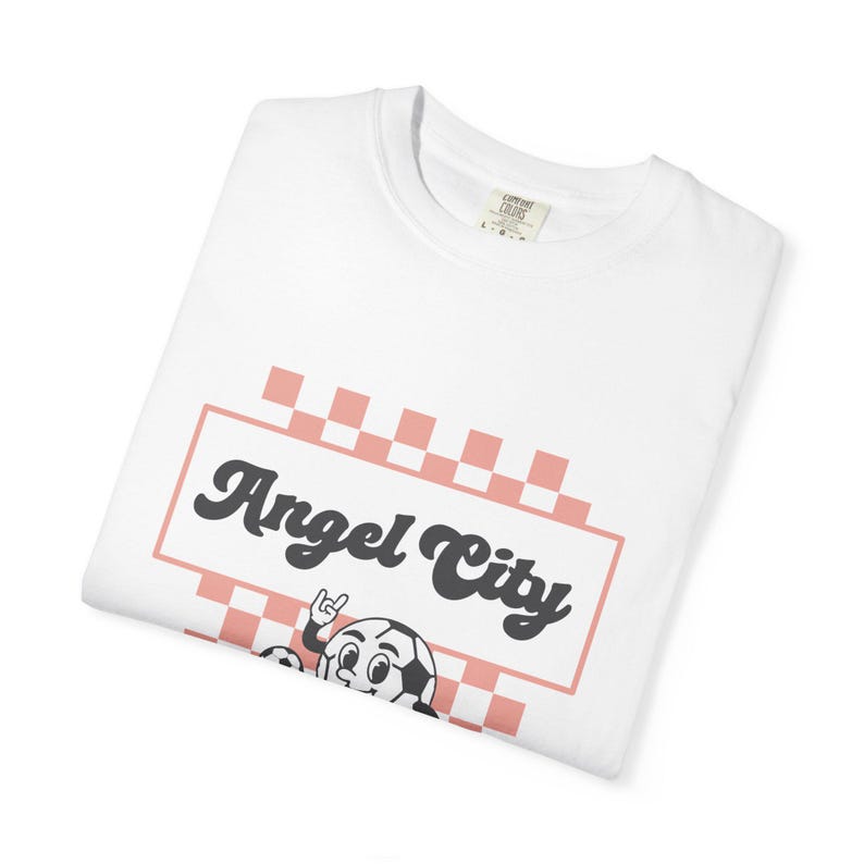 Camiseta del Angel City FC: Camiseta de fútbol retro con colores cómodos imagen 3