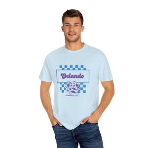 Orlando Pride Soccer T-Shirt: Comfort Colors Retro Graphic Tee image 5