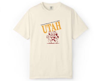 Comfort Colors Utah Royals T-Shirt: Retro Soccer Fan Apparel