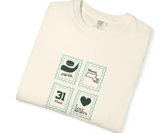 Boston Fleet Hockey T-Shirt: Comfort Colors Retro Style