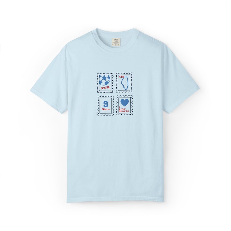 Chicago Stars FC T-Shirt: Comfort Colors Retro Soccer Tee image 5