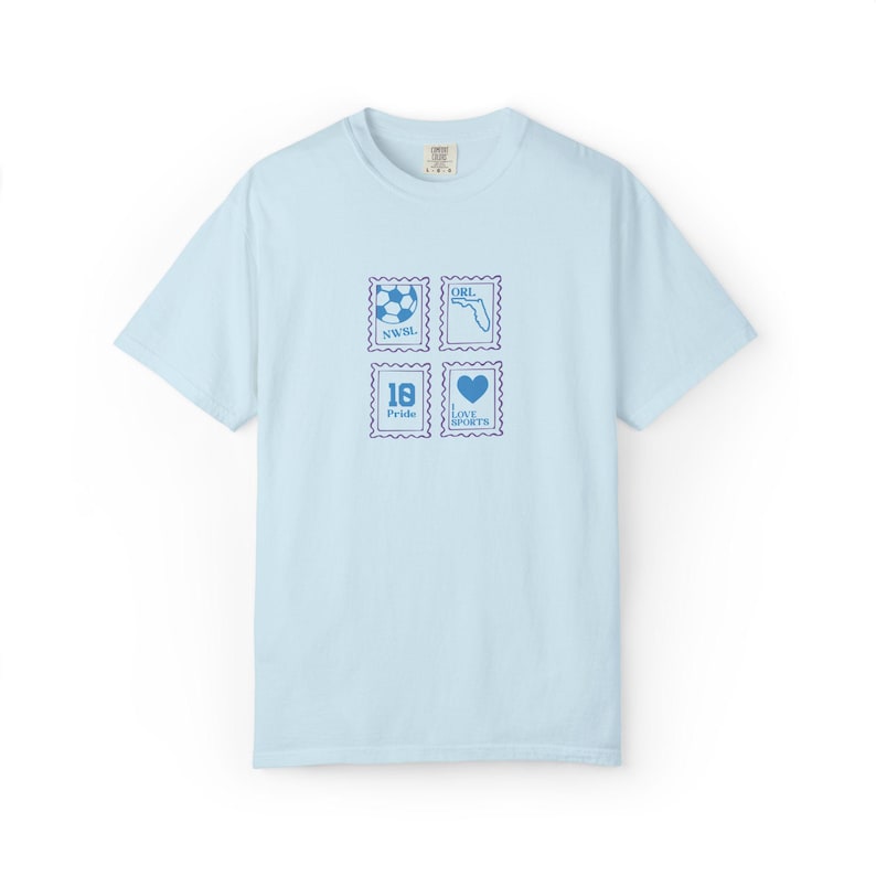 Camiseta Orlando Pride de Comfort Colors: ropa retro para aficionados al fútbol imagen 5