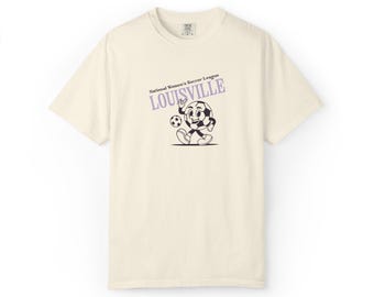 Racing Louisville FC T-Shirt: Comfort Colors Retro Soccer Tee