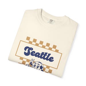 Seattle Reign FC T-Shirt: Comfort Colors Retro Soccer Tee image 3