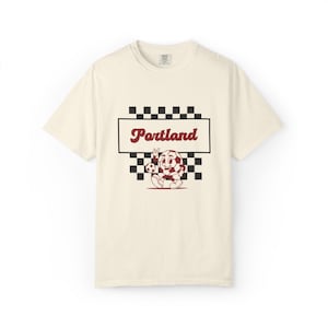 Portland Thorns FC T-Shirt: Comfort Colors Retro Soccer Tee image 1