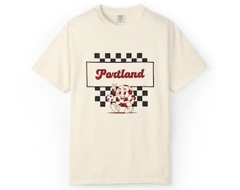 Portland Thorns FC T-Shirt: Comfort Colors Retro Soccer Tee