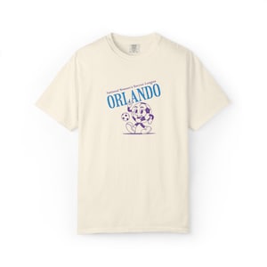 Comfort Colors Orlando Pride T-Shirt: Retro Soccer Fan Apparel immagine 1