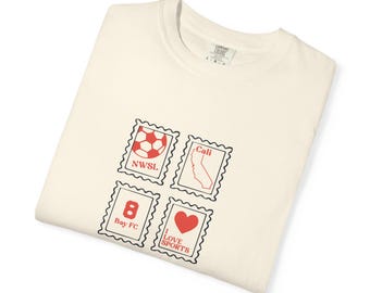 Comfort Colors Bay FC T-Shirt: Retro Soccer Fan Apparel