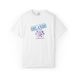 Comfort Colors Orlando Pride T-Shirt: Retro Soccer Fan Apparel immagine 2