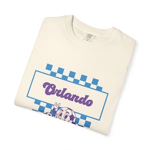 Orlando Pride Soccer T-Shirt: Comfort Colors Retro Graphic Tee image 4