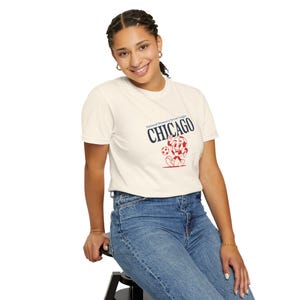 Comfort Colors Chicago Stars FC T-Shirt: Retro Soccer Fan Apparel Bild 6