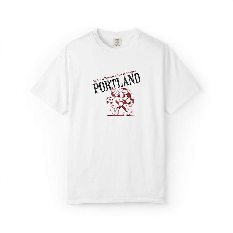 Comfort Colors Portland Thorns FC T-Shirt: Retro Soccer Fan Apparel image 2