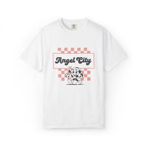 Camiseta del Angel City FC: Camiseta de fútbol retro con colores cómodos imagen 2