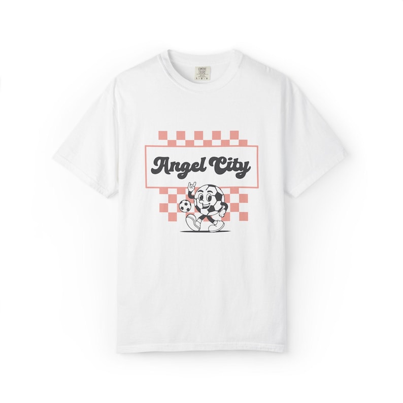 Camiseta del Angel City FC: Camiseta de fútbol retro con colores cómodos imagen 2