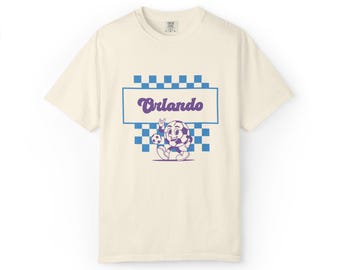 Orlando Pride Soccer T-Shirt: Comfort Colors Retro Graphic Tee