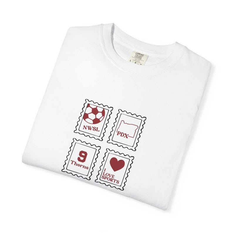 Portland Thorns FC T-Shirt: Comfort Colors Soccer Fan Apparel image 4