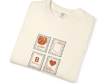 Camiseta Phoenix Mercury: Camiseta gráfica retro de la WNBA con colores cómodos