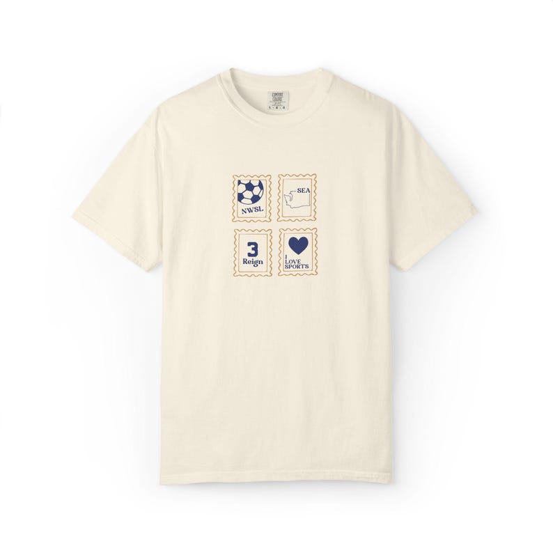 Camiseta del Seattle Reign FC: Camiseta de fútbol retro con colores cómodos imagen 2