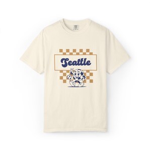 Seattle Reign FC T-Shirt: Comfort Colors Retro Soccer Tee image 1