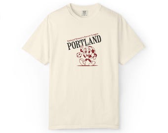 Comfort Colors Portland Thorns FC T-Shirt: Retro Soccer Fan Apparel