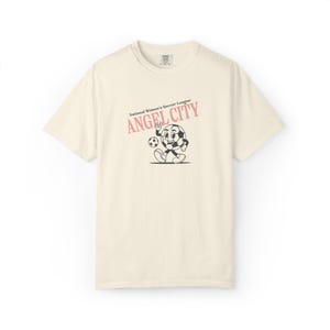 Comfort Colors Angel City FC T-Shirt: Retro Soccer Fan Apparel image 1