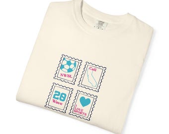 San Diego Wave FC T-Shirt: Comfort Colors Retro Soccer Tee