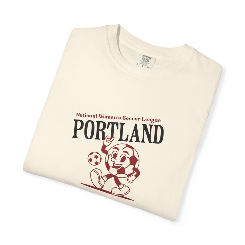 Comfort Colors Portland Thorns FC T-Shirt: Retro Soccer Fan Apparel image 3