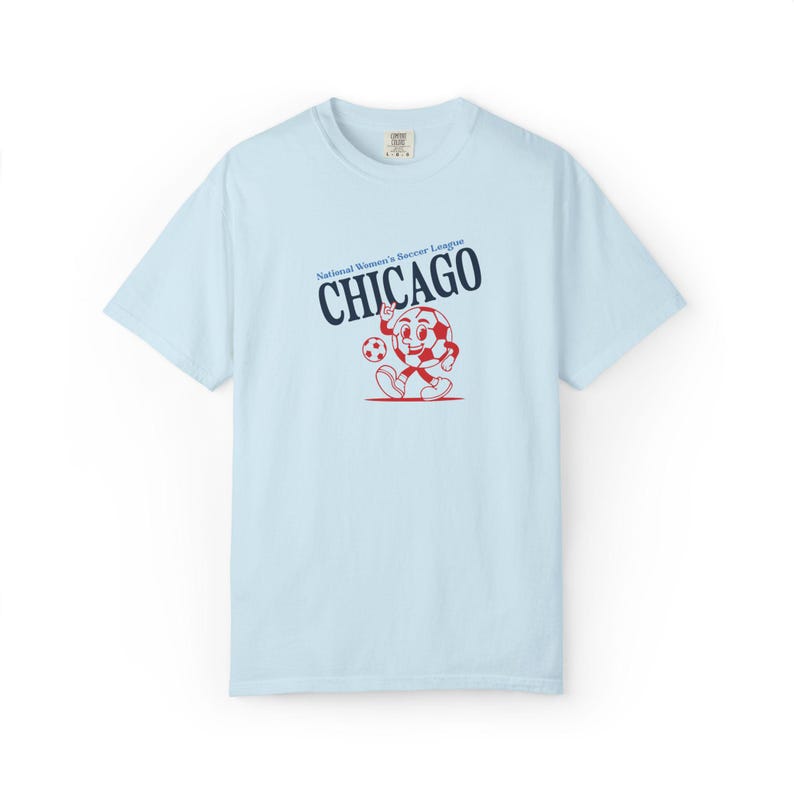Comfort Colors Chicago Stars FC T-Shirt: Retro Soccer Fan Apparel Bild 3