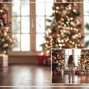 Christmas digital background, Christmas morning, holiday digital background, holiday interior, Christmas composite, holiday home, Festive