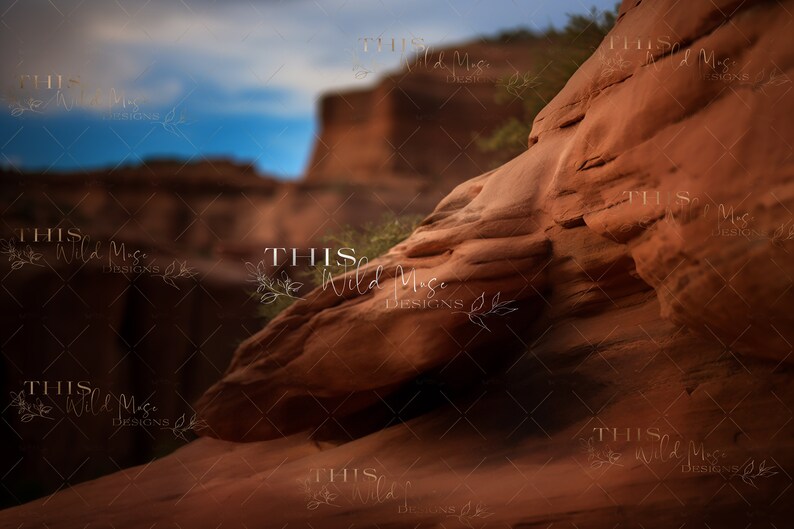 Red Rocks Backgorund Red Rock Digital Backdrop, Portrait Photography, Desert Landscape ...