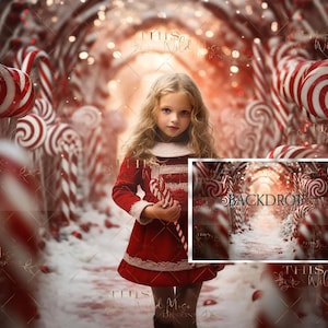 Peppermint Candy digital background, Christmas digital backdrop, Holiday Candy, holiday digital backdrop, festive Christmas composite,