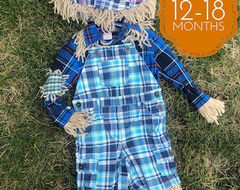 Scarecrow Costume size 12-18mo!