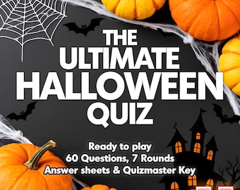 Het ultieme Halloweenquizspel: Spooky Trivia Pub Challenge