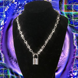 Got It On Lock Padlock Chain Necklace