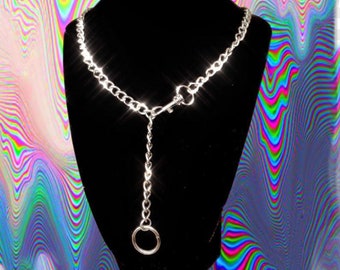 Scrapyard Baddie O-ring Chain Necklace