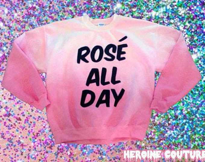 I need a glass of rose sweatshirt Clearance